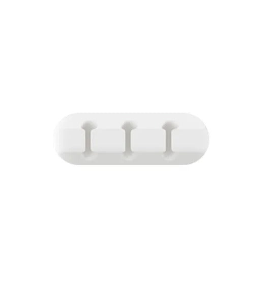 Silicone Cable Organiser - Desktop Cord Holder for USB, Chargers & Cables