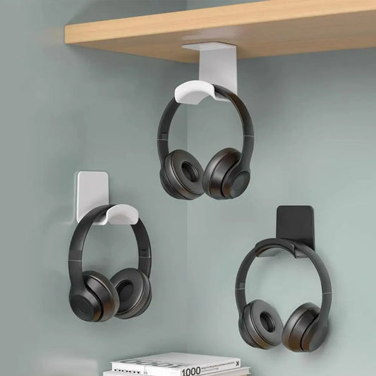Adhesive Universal Headphone Stand