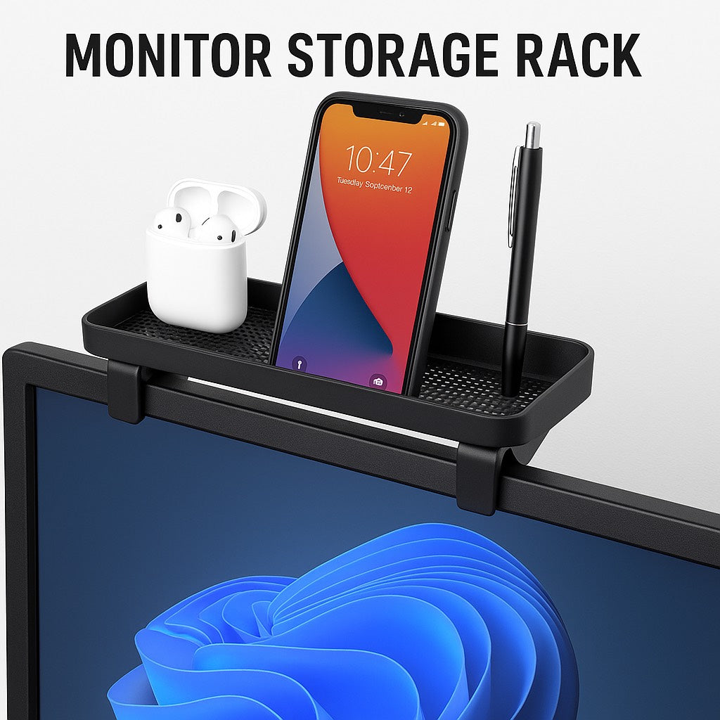 1PC Computer/TV Storage Rack-No Perforated Storage Bracket