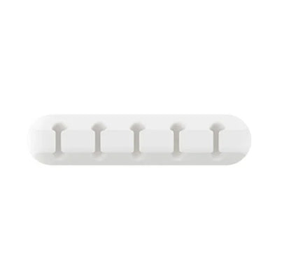 Silicone Cable Organiser - Desktop Cord Holder for USB, Chargers & Cables