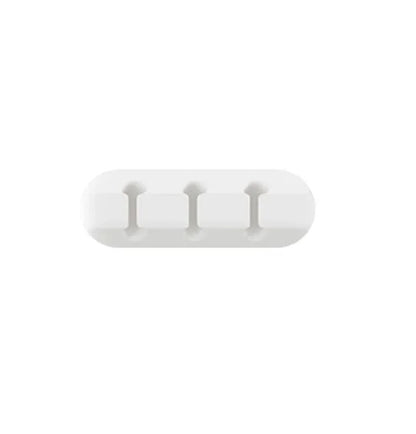 Silicone Cable Organiser - Desktop Cord Holder for USB, Chargers & Cables