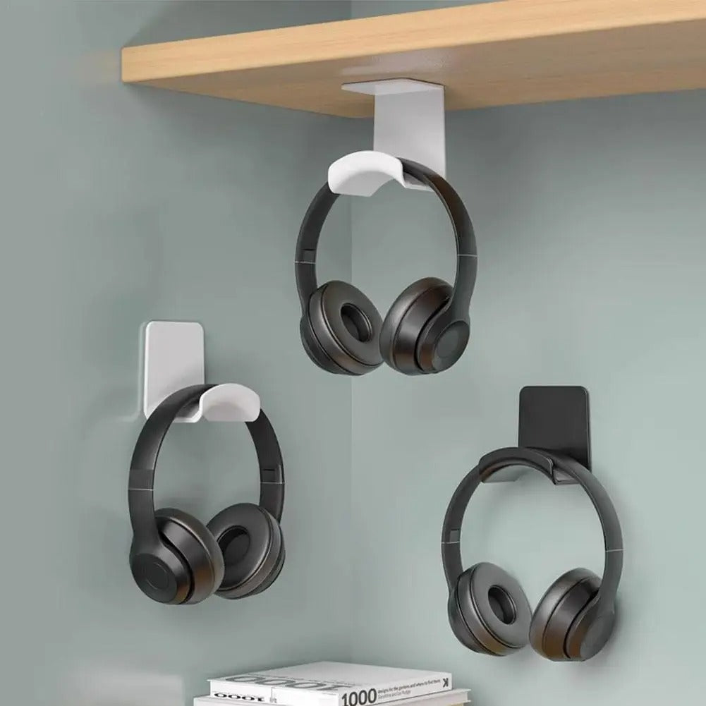Adhesive Universal Headphone Stand