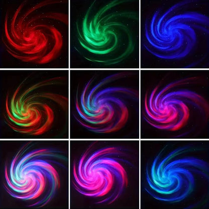 LED Galaxy Projector Night Light – Colourful Ambient Sky for Bedroom or Living Room