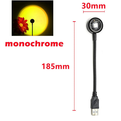 USB Sunset Lamp Projector